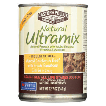 Castor & Pollux - Dog Gluten Free Chk&bf Tmtoe Gravy - Case of 12 - 12.7 OZ-Dog-Castor And Pollux-PetPhenom