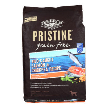 Castor & Pollux - Prstn Dg Salmon/chckp Gluten Free - Case of 1 - 18 LB-Dog-Castor & Pollux Natural Petworks-PetPhenom