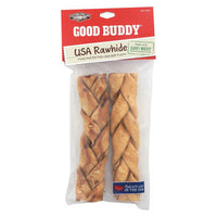 Castor and Pollux Good Buddy Braided Sticks Dog Chews - Chicken Braids - Case of 9-Dog-Castor And Pollux-PetPhenom