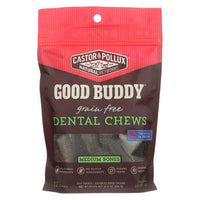 Castor and Pollux - Good Buddy Dental Chews - Medium Bones - Case of 6 - 10.8 oz.-Dog-Castor And Pollux-PetPhenom