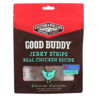 Castor and Pollux Good Buddy Jerky Strips Dog Treats - Real Chicken Recipe - Case of 6 - 4.5 oz.-Dog-Castor & Pollux-PetPhenom