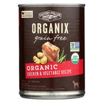 Castor and Pollux Organic Grain Free Dog Food - Chicken and Vegetables - Case of 12 - 12.7 oz.-Dog-Castor & Pollux-PetPhenom