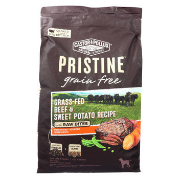 Castor and Pollux - Pristine Grain Free Dry Dog Food - Beef and Sweet Potato - 10 lb.-Dog-Castor And Pollux-PetPhenom