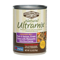 Castor and Pollux Ultra mix Dog Food - Duck and Venison - Case of 12 - 13.2 oz.-Dog-Castor & Pollux-PetPhenom