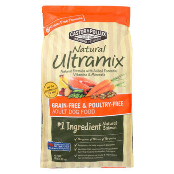 Castor and Pollux Ultra mix Dog Food - Salmon - 15 lb.-Dog-Castor & Pollux-PetPhenom