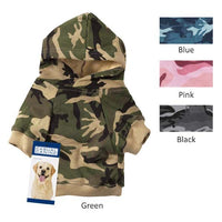 Casual Canine Camo Hoodie - Medium - Green Camo-Dog-Casual Canine-PetPhenom