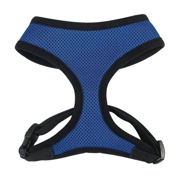 Casual Canine Mesh Harness / Ld - Large Harness - Blue-Dog-Casual Canine-PetPhenom