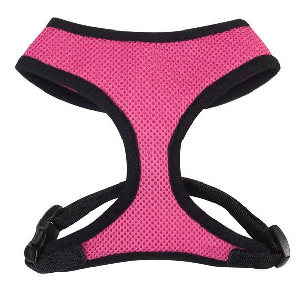 Casual Canine Mesh Harness / Ld - Large Harness - Pink-Dog-Casual Canine-PetPhenom
