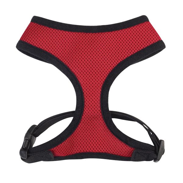 Casual Canine Mesh Harness / Ld - X-Small Harness - Red-Dog-Casual Canine-PetPhenom