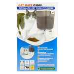 Cat Mate Automatic Dry Pet Food Feeder C3000, Program to Feed 3x/Day-Cat-Cat Mate-PetPhenom