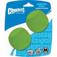 Chuckit! Erratic Ball, Medium 2-Pack-Dog-Petmate-PetPhenom