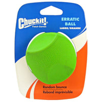 Chuckit Erratic Ball for Dogs, Large Ball - 3" Diameter (1 Pack)-Dog-Chuckit!-PetPhenom