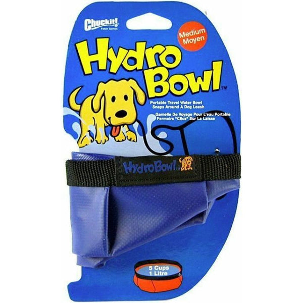 Chuckit Hydro-Bowl Travel Water Bowl, Medium - Holds 5 Cups-Dog-Chuckit!-PetPhenom
