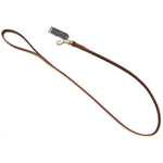 Circle T Latigo Leather Lead, 4' Long x 5/8" Wide-Dog-Circle T Leather-PetPhenom