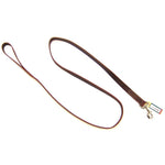 Circle T Latigo Leather Lead, 6' Long x 1" Wide-Dog-Circle T Leather-PetPhenom