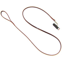 Circle T Latigo Leather Lead, 6' Long x 3/8" Wide-Dog-Circle T Leather-PetPhenom