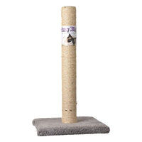 Classy Kitty Cat Sisal Scratching Post, 32" High (Assorted Colors)-Cat-North American Pet Products-PetPhenom