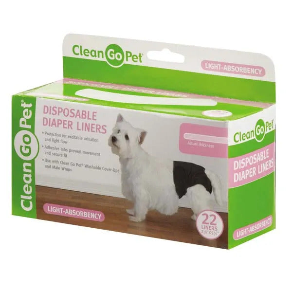 Clean Go Pet Disposable Diaper Liners - 22 Liners-Dog-🎁 Special Offer Included!-PetPhenom