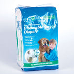 Clean Go Pet Disposable Doggie Diapers -Medium-Dog-Boss Pet/PetEdge-PetPhenom