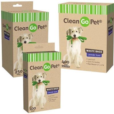 Clean Go Pet Lavender Scent Doggy Waste Bags - bulk boxes -100 count box-Dog-Boss Pet/PetEdge-PetPhenom