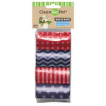 Clean Go Pet Stars & Stripes Waste Bags, 8-Pack-Dog-Boss Pet/PetEdge-PetPhenom