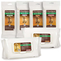 Clear Quest Bath Wipes - 24-Pack - Fresh Pet-Dog-Clr Quest-PetPhenom