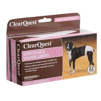 Clear Quest Disposable Diaper Liners-Dog-Clr Quest-PetPhenom