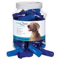 Clear Quest Finger Brush - Tub of 50 brushes-Dog-Clr Quest-PetPhenom