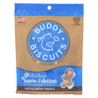 Cloud Star - Buddy Biscuits Soft and Chewy Treats - Bacon and Cheese - Case of 12 - 6 oz.-Dog-Cloud Star-PetPhenom
