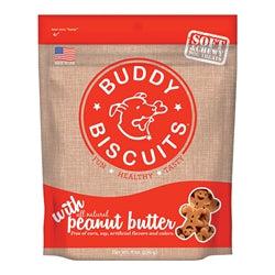 Cloud Star Grain-Free Soft & Chewy Buddy Biscuits with Homestyle Peanut Butter Dog Treats, 5-oz. bag-Dog-Cloud Star-PetPhenom
