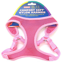 Coastal Pet Comfort Soft Adjustable Harness - Bright Pink, X-Small - Dogs 7-10 lbs - (Girth Size 16"-19")-Dog-Coastal Pet-PetPhenom