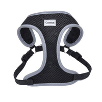 Coastal Pet Comfort Soft Reflective Wrap Adjustable Dog Harness - Black, Small - 19-23" Girth - (5/8" Straps)-Dog-Coastal Pet Products-PetPhenom