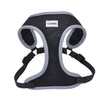 Coastal Pet Comfort Soft Reflective Wrap Adjustable Dog Harness - Black, X-Small - 16-19" Girth - (5/8" Straps)-Dog-Coastal Pet Products-PetPhenom