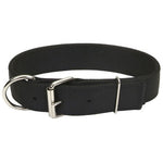 Coastal Pet Macho Dog Double-Ply Nylon Collar with Roller Buckle 1.75" Wide Black, 20"Long-Dog-Coastal Pet Products-PetPhenom