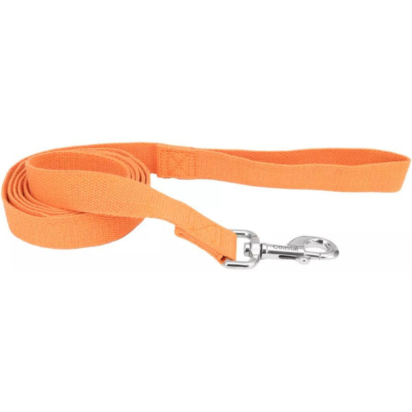 Coastal Pet New Earth Soy Dog Lead Pumpkin Orange, 6 feet x 1"W-Dog-Coastal Pet-PetPhenom