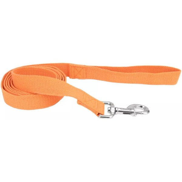 Coastal Pet New Earth Soy Dog Lead Pumpkin Orange, 6 feet x 5/8"W-Dog-Coastal Pet-PetPhenom