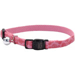 Coastal Pet New Earth Soy Printed Breakaway Cat Collar Rose Pattern, 8-12"L x 3/8"W-Cat-Coastal Pet-PetPhenom