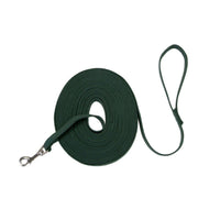 Coastal Pet Products Train Right Cotton Web Training Leash 20ft Green 5/8" x 20ft-Dog-Coastal Pet Products-PetPhenom