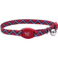 Coastal Pet Safe Cat Breakaway Collar Collar Maroon Diamond, 12"L x 3/8"W-Cat-Coastal Pet Products-PetPhenom