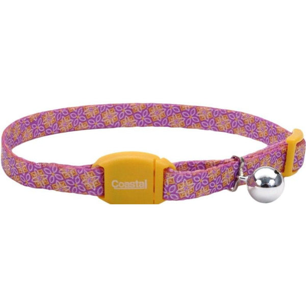 Coastal Pet Safe Cat Breakaway Collar Collar Moroccan Flower, 12"L x 3/8"W-Cat-Coastal Pet Products-PetPhenom