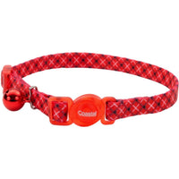 Coastal Pet Safe Cat Breakaway Collar White/Red Plaid, 12"L x 3/8"W-Cat-Coastal Pet Products-PetPhenom