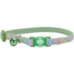 Coastal Pet Safe Cat Glow in the Dark Adjustable Collar Green Stripe, 12"L x 3/8"W-Cat-Coastal Pet Products-PetPhenom