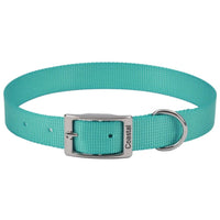 Coastal Pet Single-ply Teal Nylon Dog Collar, 14"L x 5/8"W-Dog-Coastal Pet Products-PetPhenom