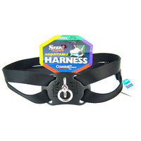 Coastal Pet Size Right Nylon Adjustable Harness - Black, Large (Girth Size 28"-36")-Dog-Coastal Pet Products-PetPhenom