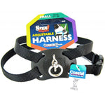 Coastal Pet Size Right Nylon Adjustable Harness - Black, Small (Girth Size 18"-24")-Dog-Coastal Pet Products-PetPhenom