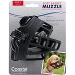 Coastal Pet Soft Basket Muzzle for Dogs Black, Size 3-Dog-Coastal Pet Products-PetPhenom