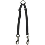 Coastal Pet Two Dog Adjustable Nylon Coupler Black, 24"L x 3/8"W-Dog-Coastal Pet Products-PetPhenom