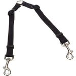 Coastal Pet Two Dog Adjustable Nylon Coupler Black, 36"L x 3/4"W-Dog-Coastal Pet Products-PetPhenom