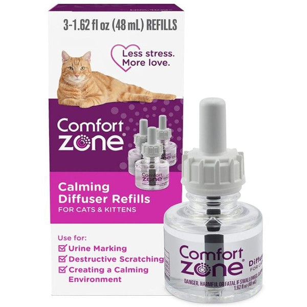 Comfort Zone Calming Diffuser Refills For Cats and Kittens, 3 count-Cat-Comfort Zone-PetPhenom