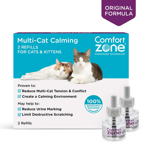 Comfort Zone Cat Multicat Refill 2 pack-Cat-Comfort Zone-PetPhenom